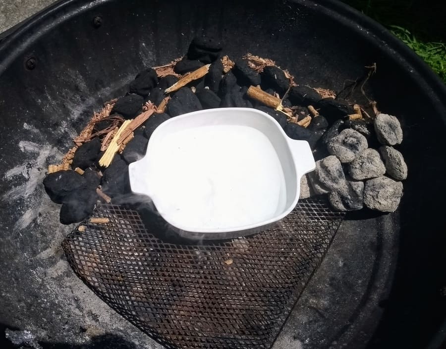 Kettle Smoker Snake Method