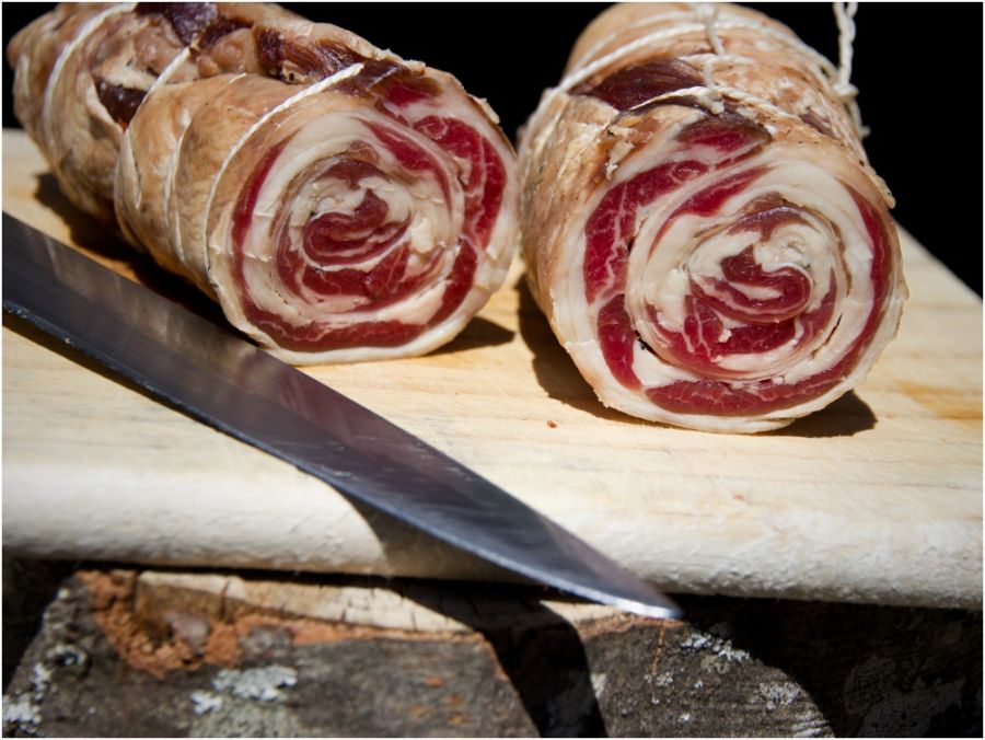 dry cured meat
