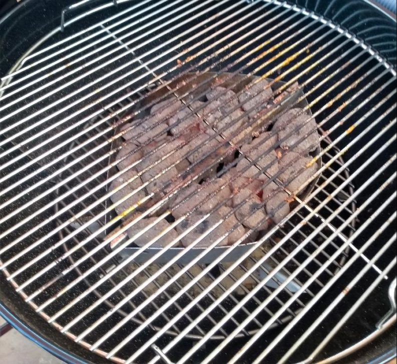 Grilling with Kettle Smoker Eat Cured Meat