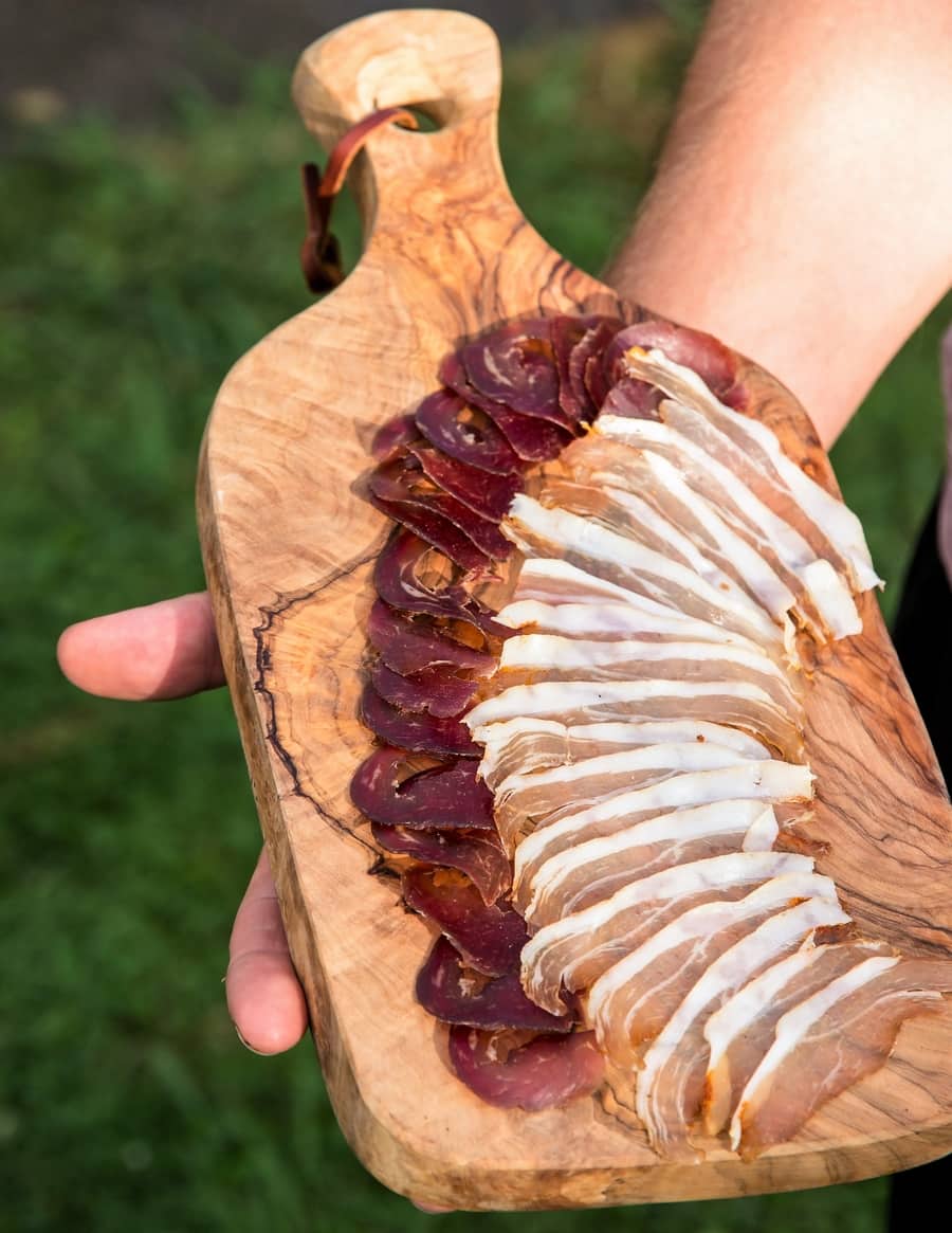 Live Edge Charcuterie Board/Serving Tray Non-Character Wood