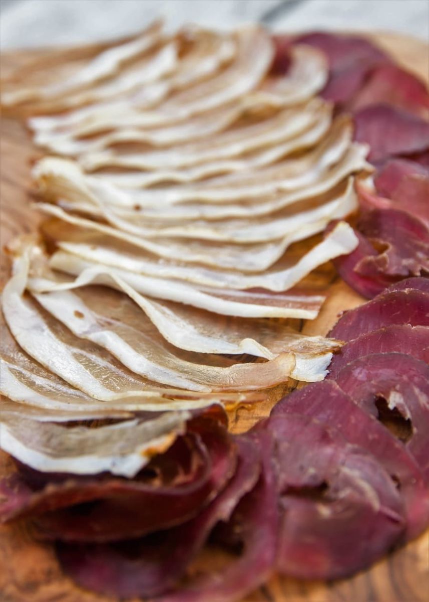 Home Made Dry Cured Salumi Plate