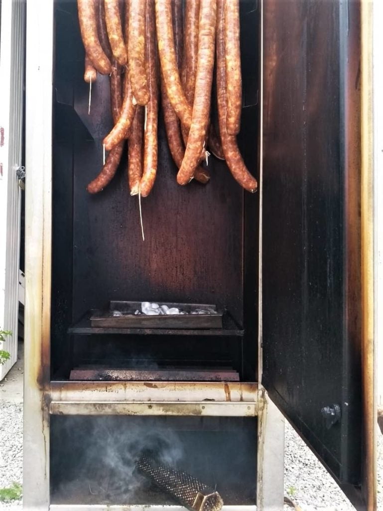 Cold Smoking Salami