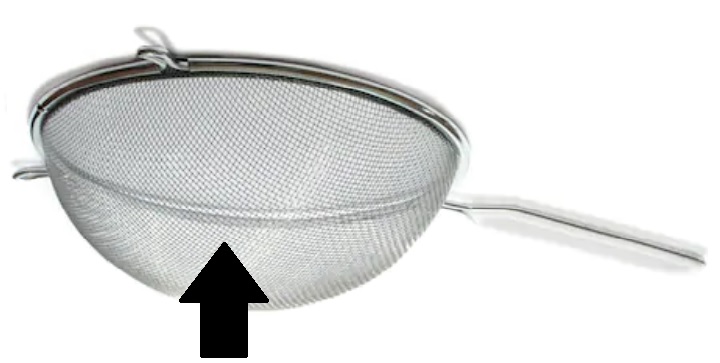 Cold smoker sieve