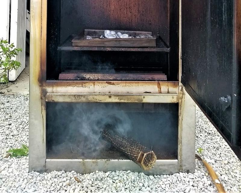 Diy tube outlet smoker