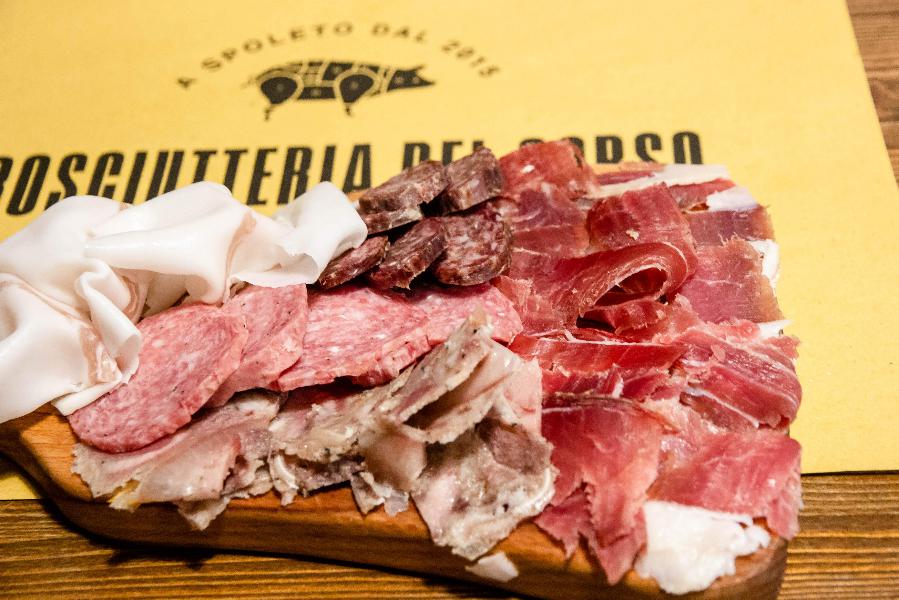 Salumi Antipasti in Umbria Italy