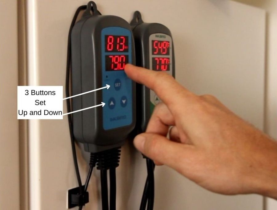 Inkbird Itc-308 Temperature Controller With Ihc-200 Humidity